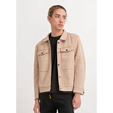 SUEDE CARGO JACKET